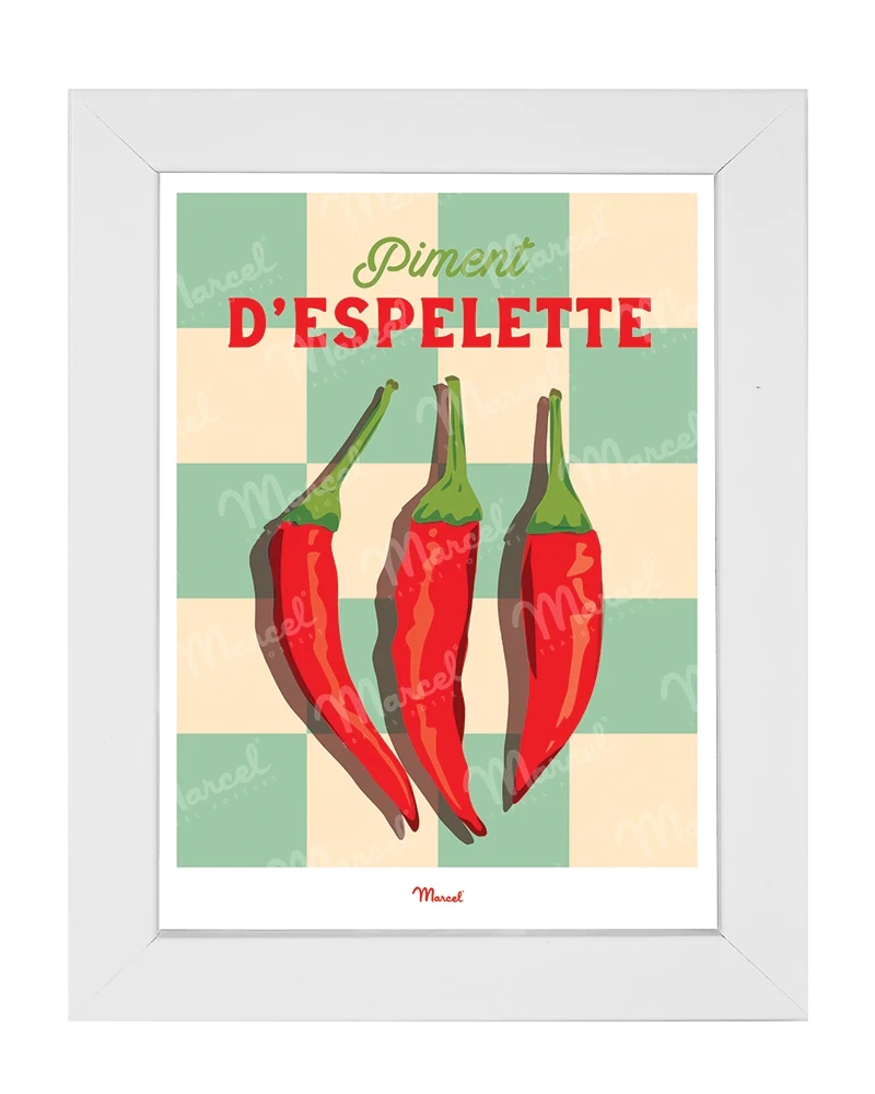 Carte postale Travel Color "Piment d'Espelette"