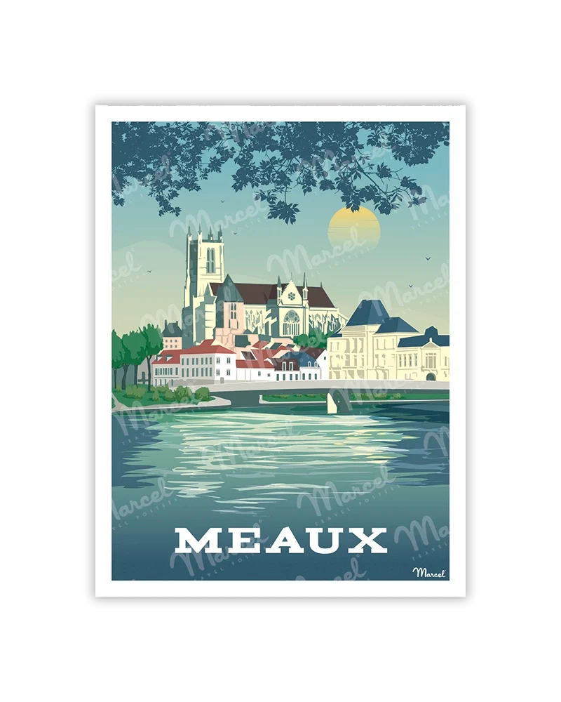 Carte Postale MEAUX