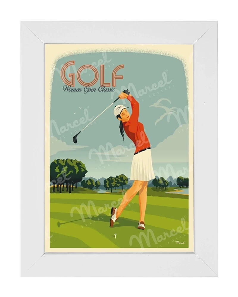 Carte Postale "Golf Women Classic"