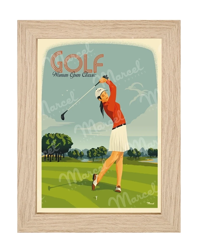 Carte Postale "Golf Women Classic"
