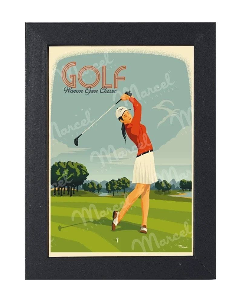Carte Postale "Golf Women Classic"