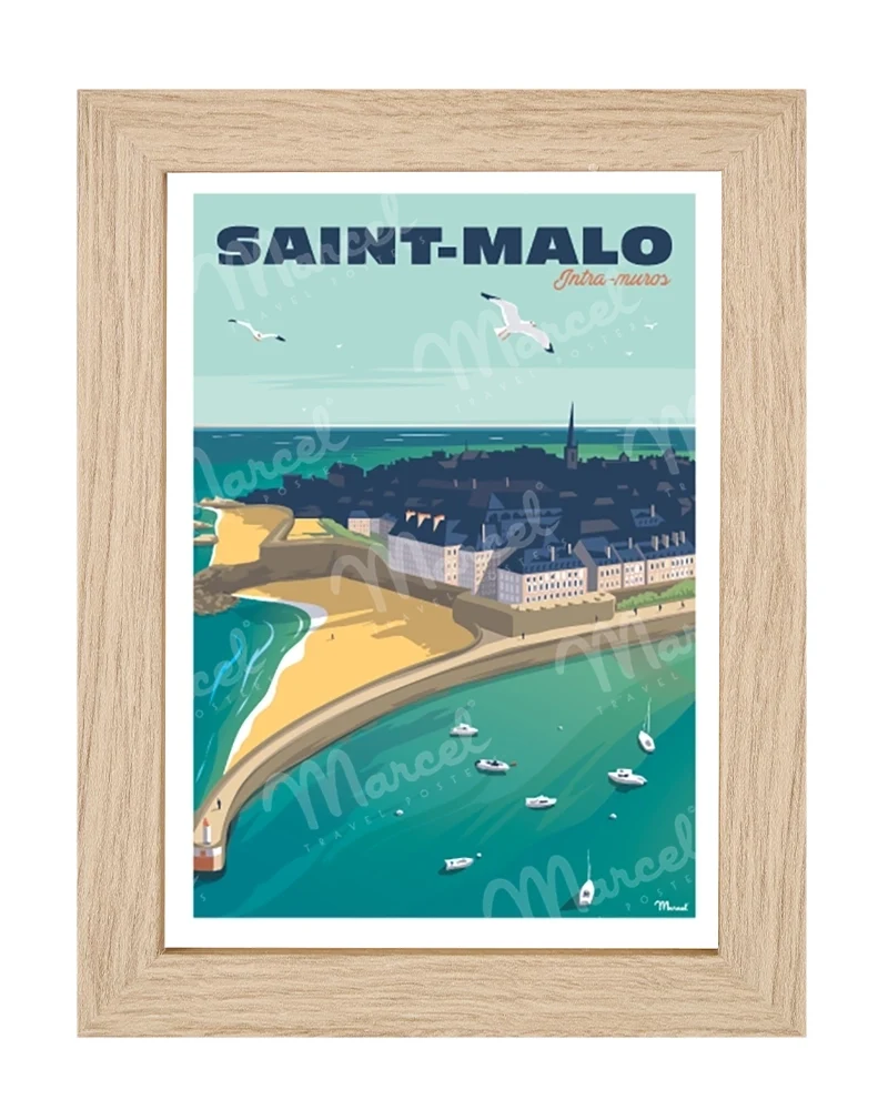 Carte Postale SAINT-MALO "Intra-Muros"