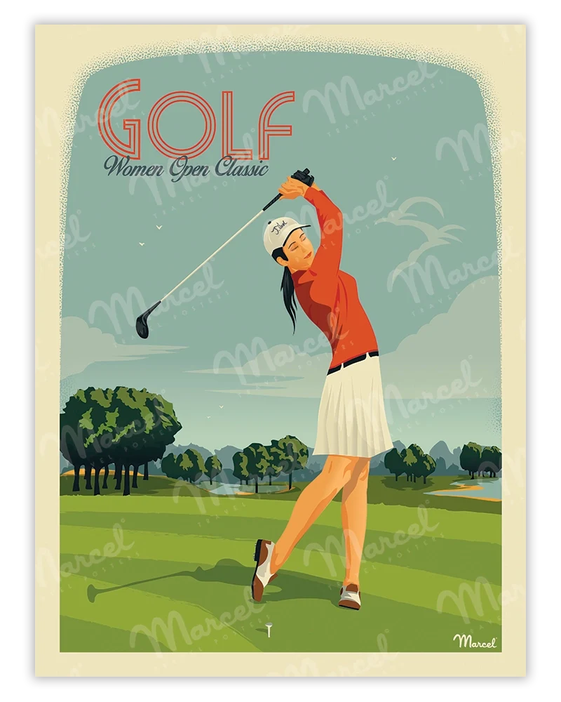 Affiche "Golf Women Classic"