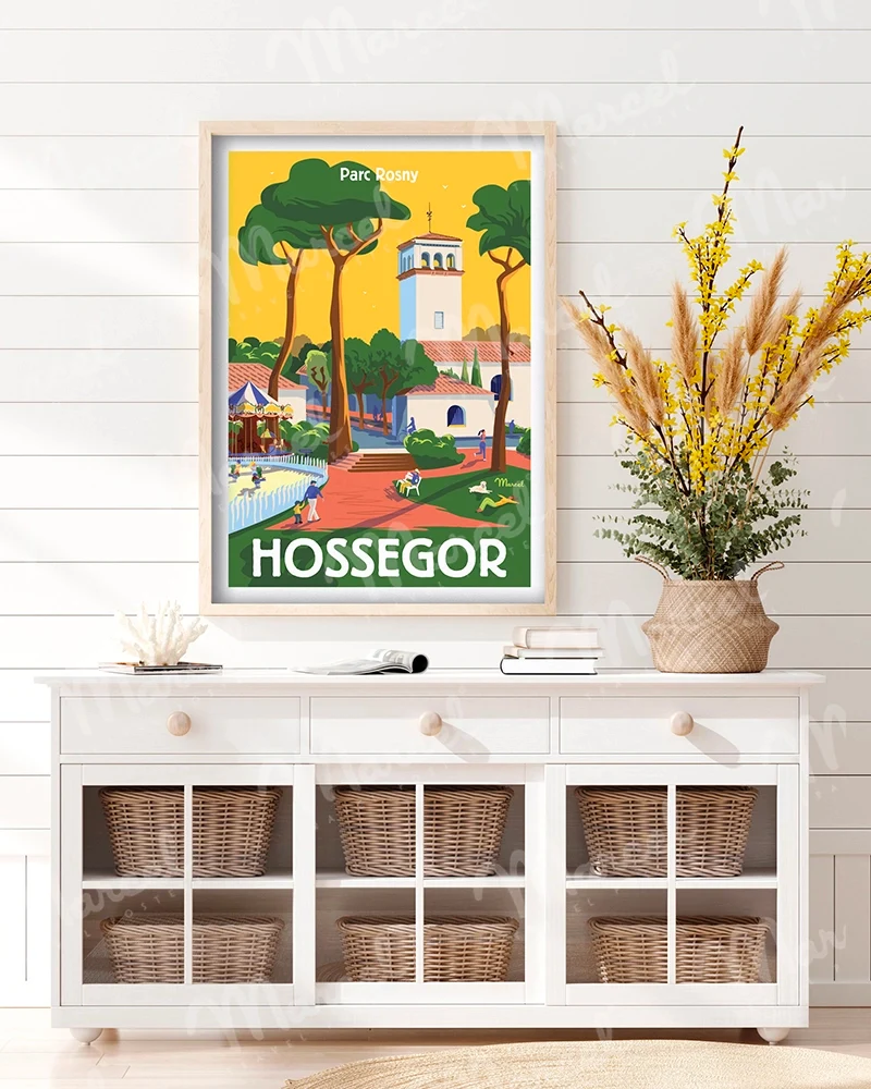 Affiche HOSSEGOR "Parc Rosny"