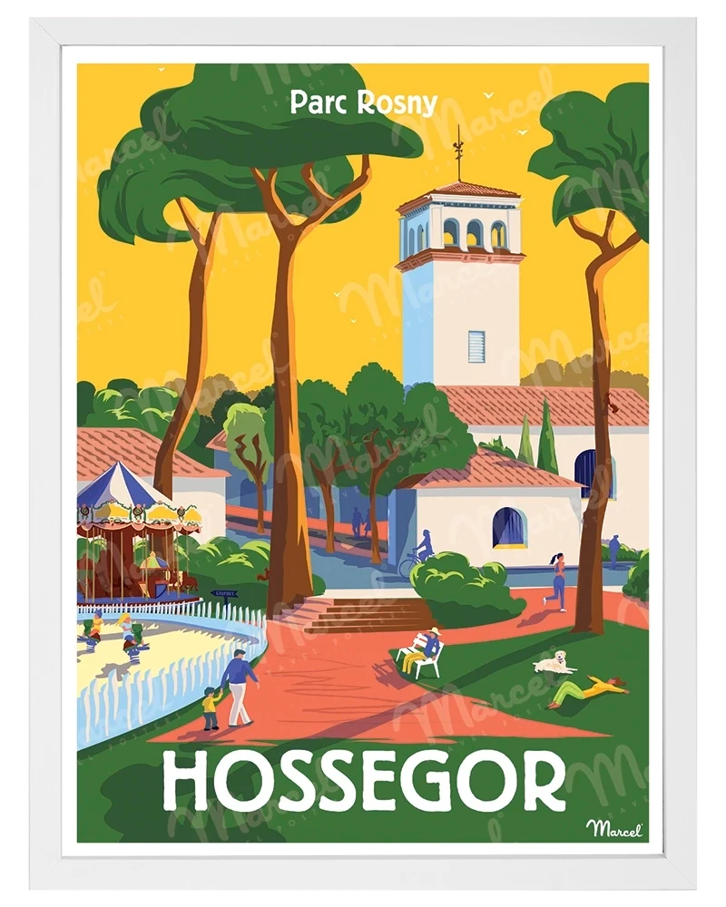 Affiche HOSSEGOR "Parc Rosny"