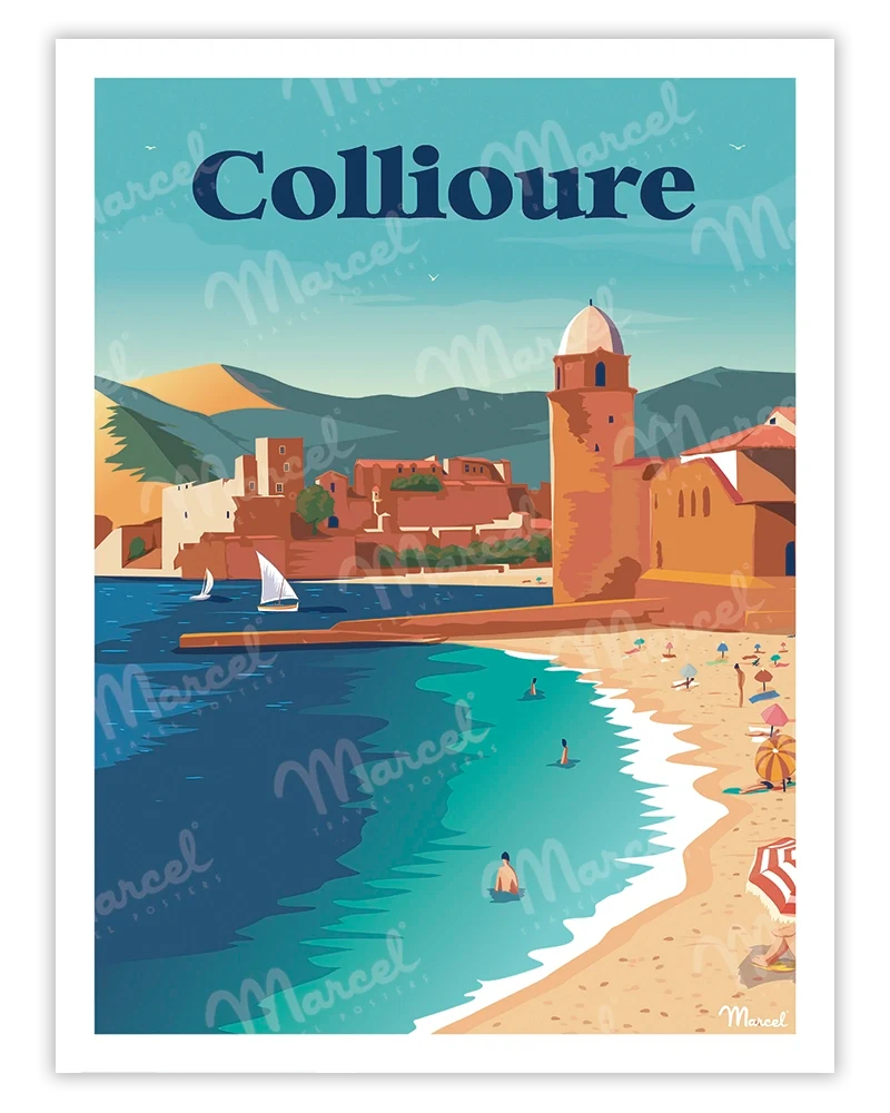 Affiche COLLIOURE