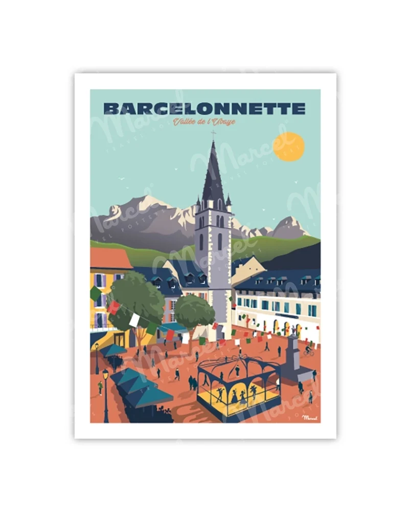 Carte Postale BARCELONNETTE
