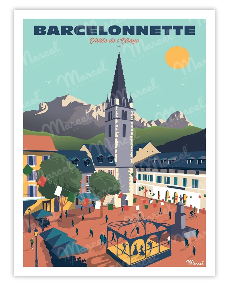 Affiche BARCELONNETTE