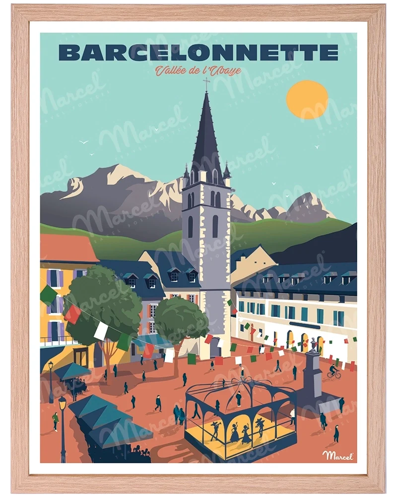 Affiche BARCELONNETTE