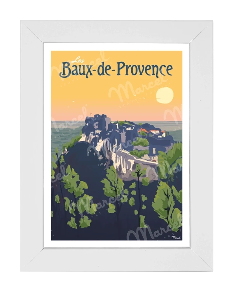 Carte Postale LES BAUX-DE-PROVENCE "Le château"