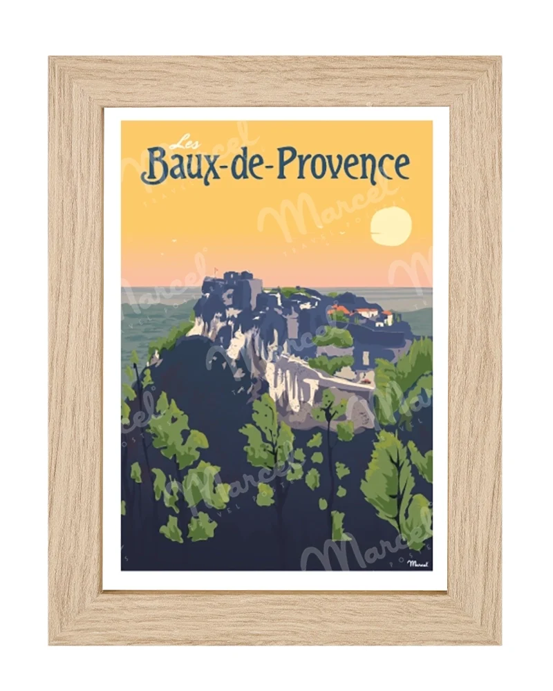 Carte Postale LES BAUX-DE-PROVENCE "Le château"