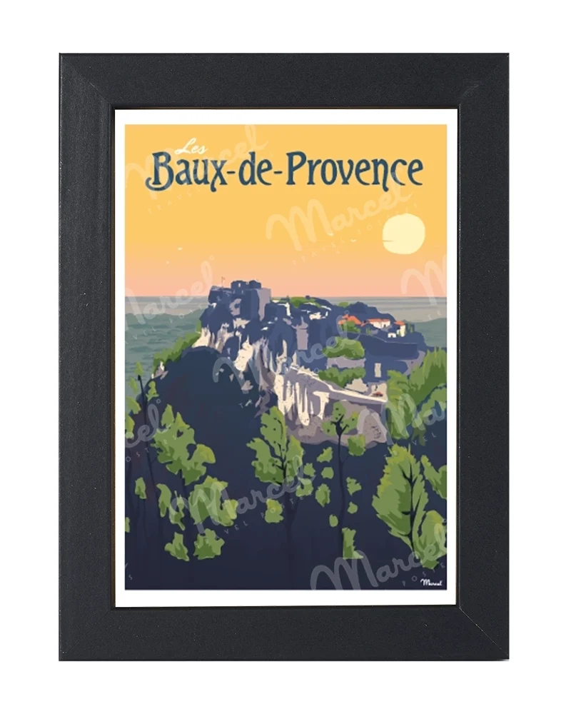 Carte Postale LES BAUX-DE-PROVENCE "Le château"
