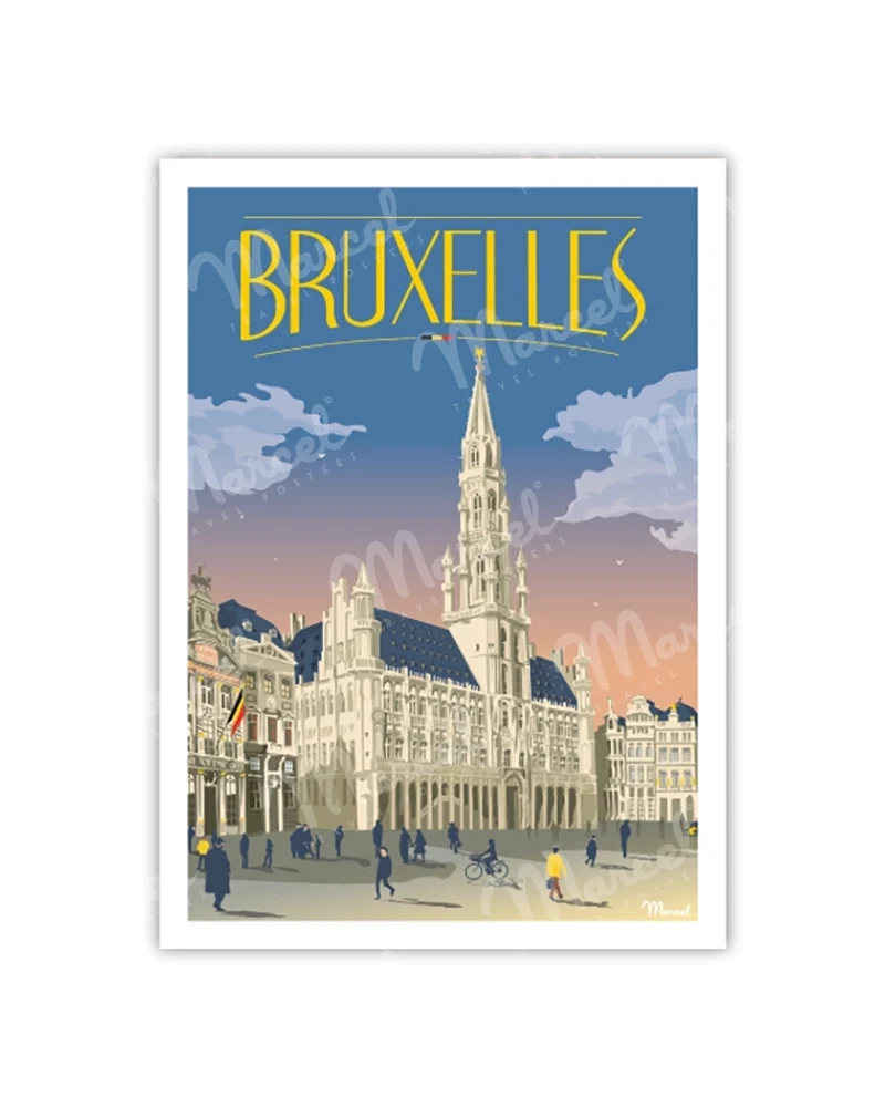 Carte Postale BRUXELLES "Grand Place"
