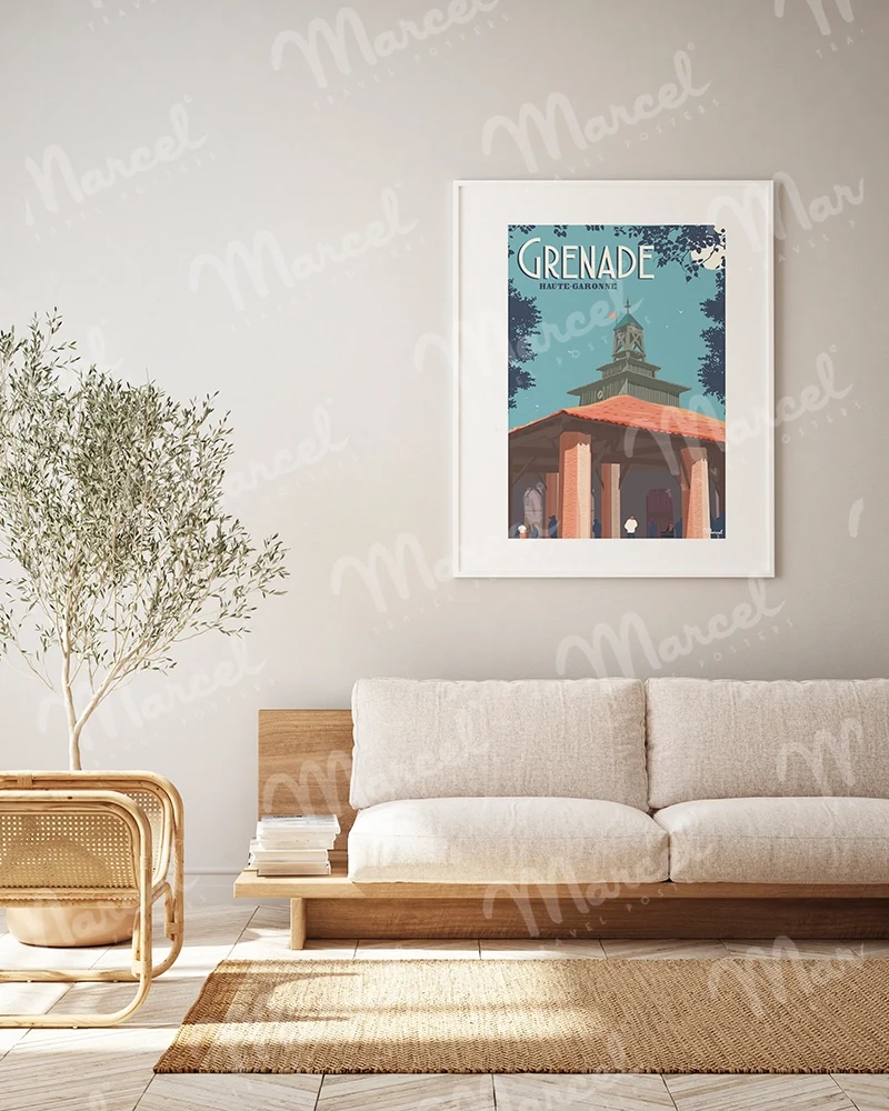 Affiche GRENADE "Haute-Garonne"