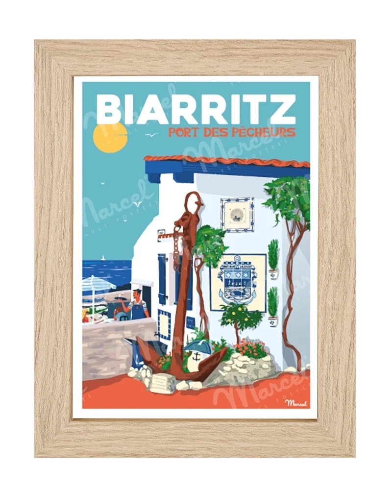 Carte Postale BIARRITZ "Port des Pêcheurs"