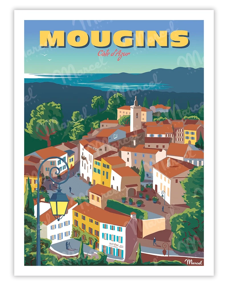 Affiche MOUGINS