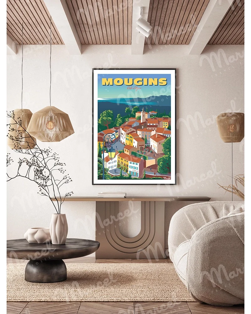 Affiche MOUGINS