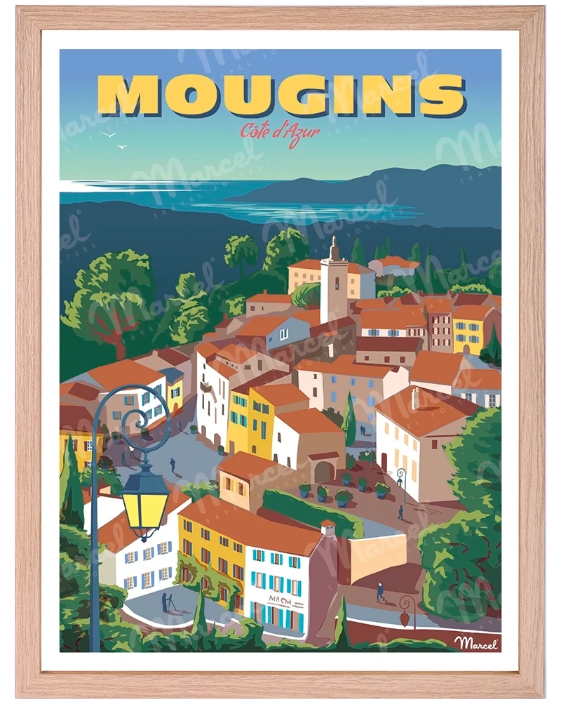 Affiche MOUGINS