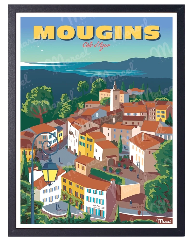 Affiche MOUGINS