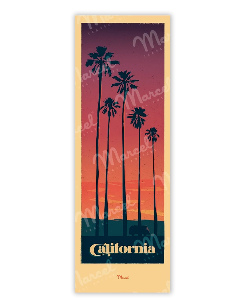 Affiche CALIFORNIE