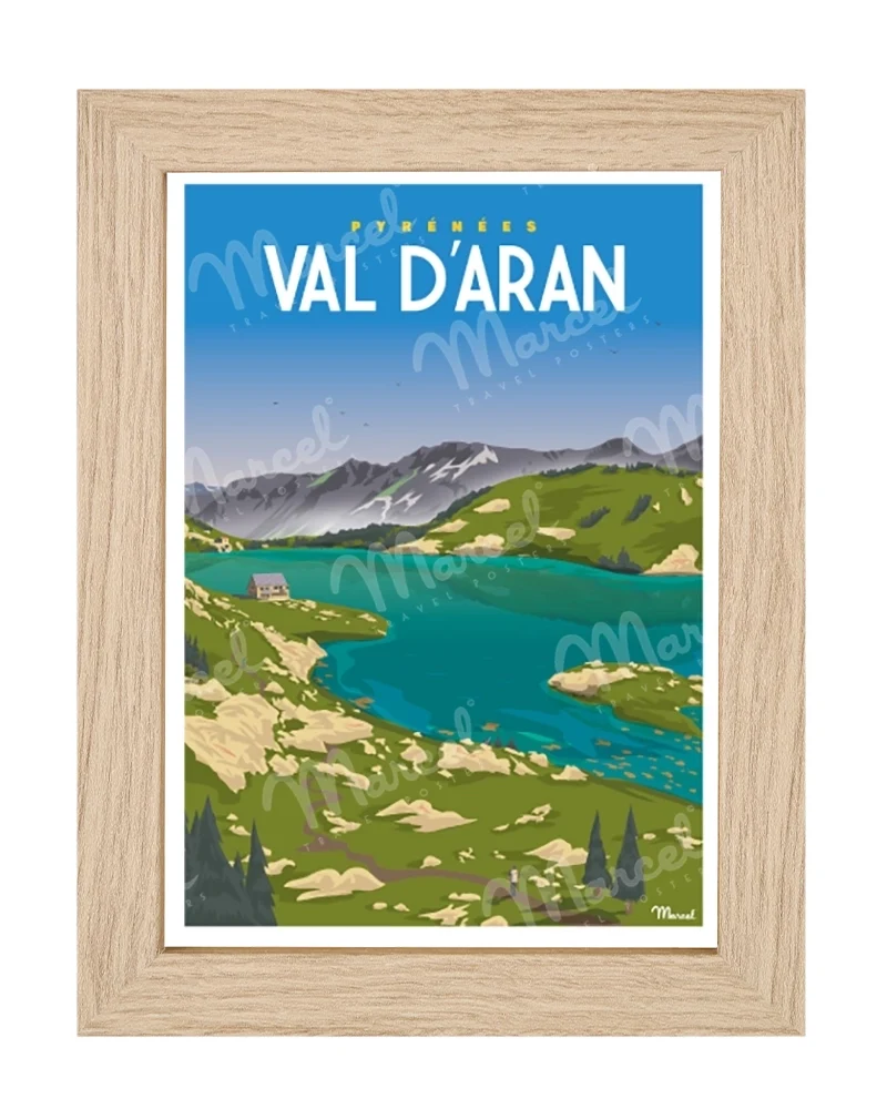 Carte Postale PYRÉNÉES "Val d'Aran"