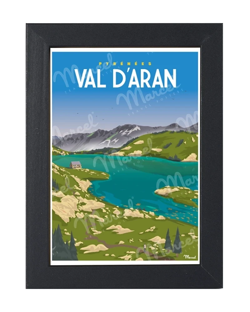Carte Postale PYRÉNÉES "Val d'Aran"