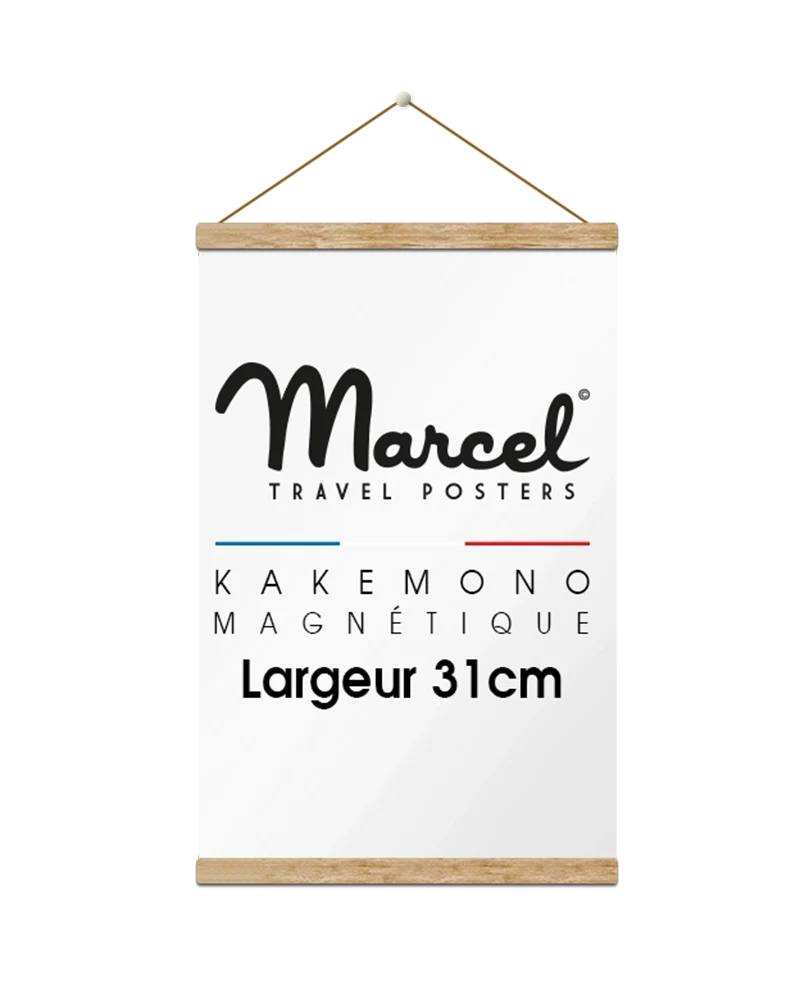 Kakemono magnétique 31 cm