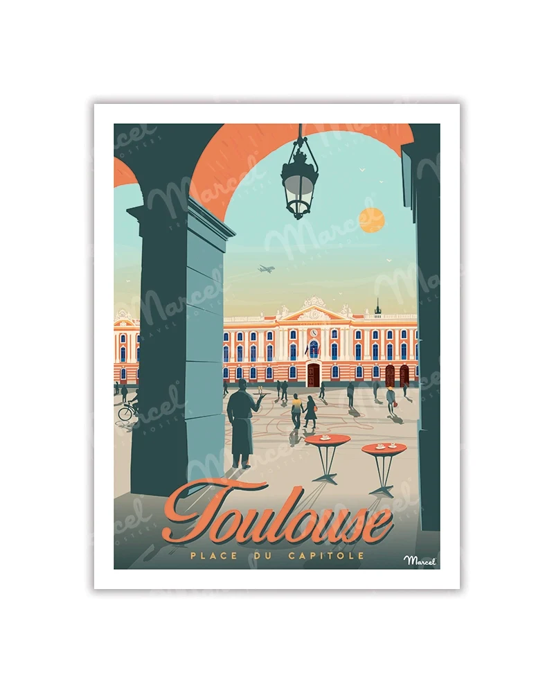 Carte Postale TOULOUSE "Place du Capitole"