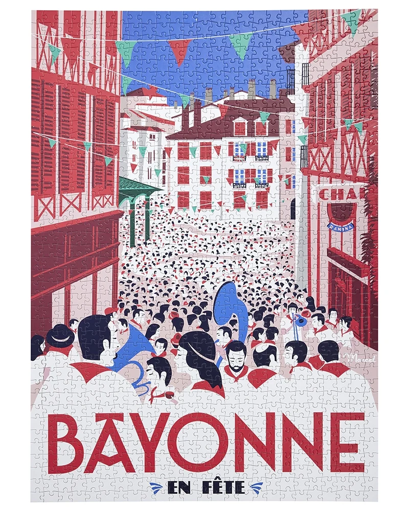 Puzzle BAYONNE en Fête