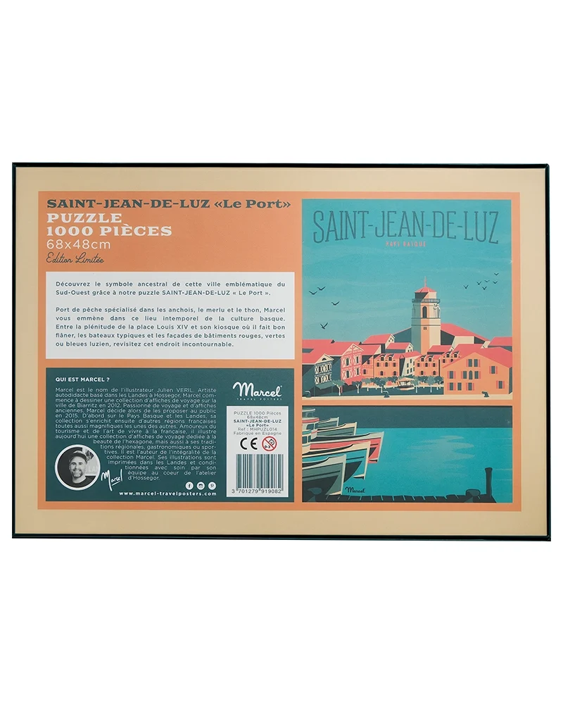 Puzzle SAINT-JEAN-DE-LUZ "Le Port"