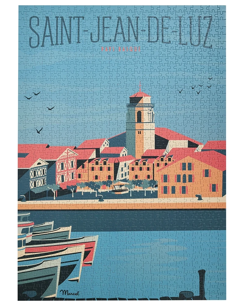 Puzzle SAINT-JEAN-DE-LUZ "Le Port"
