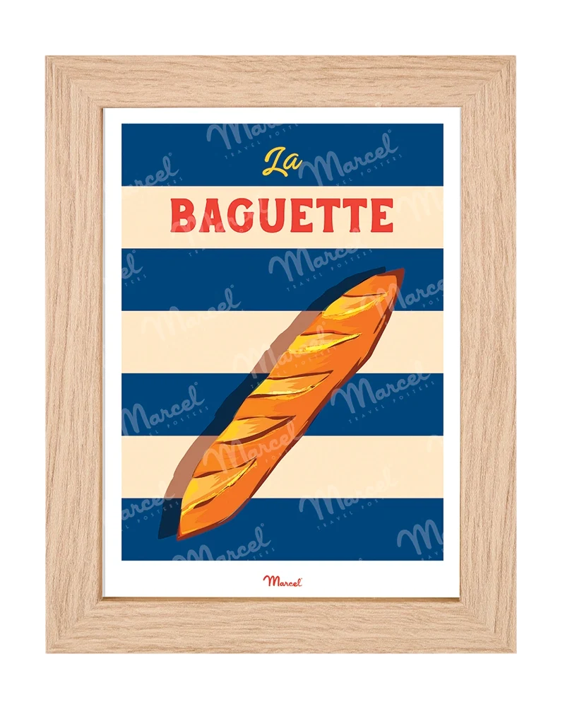 Carte postale Travel Color "La Baguette"
