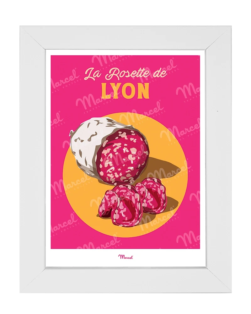 Carte Postale Travel Color LYON "Charcuterie La Rosette"