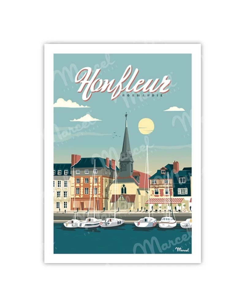 Carte Postale HONFLEUR