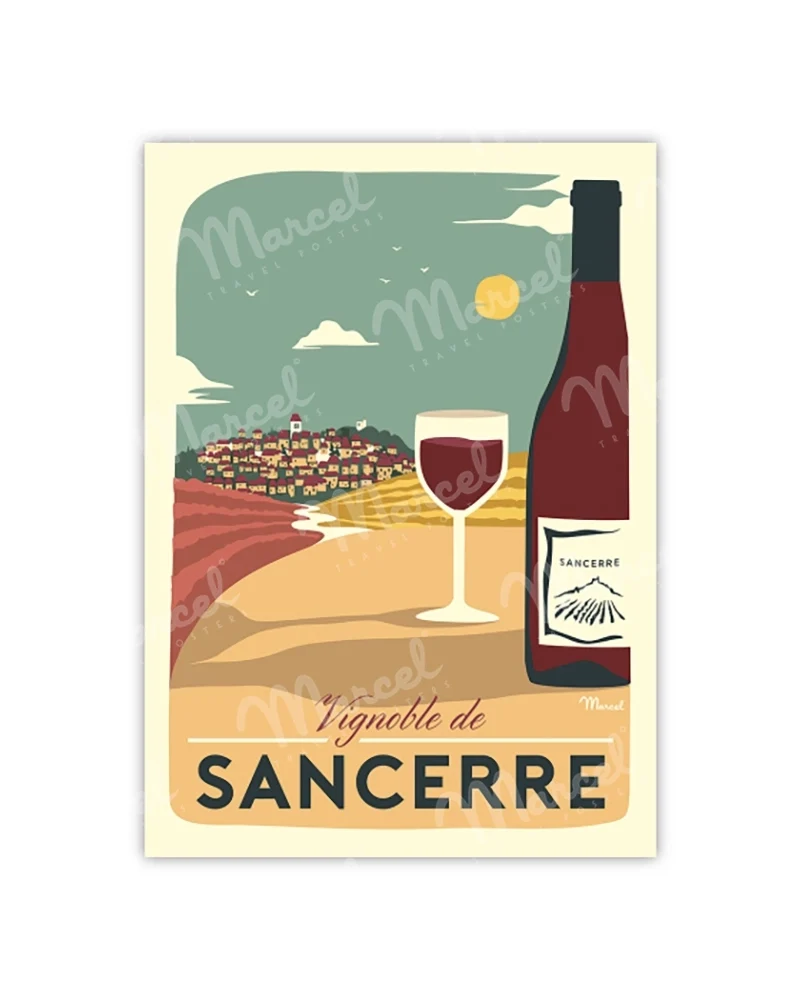 Carte Postale SANCERRE "L'Automne"