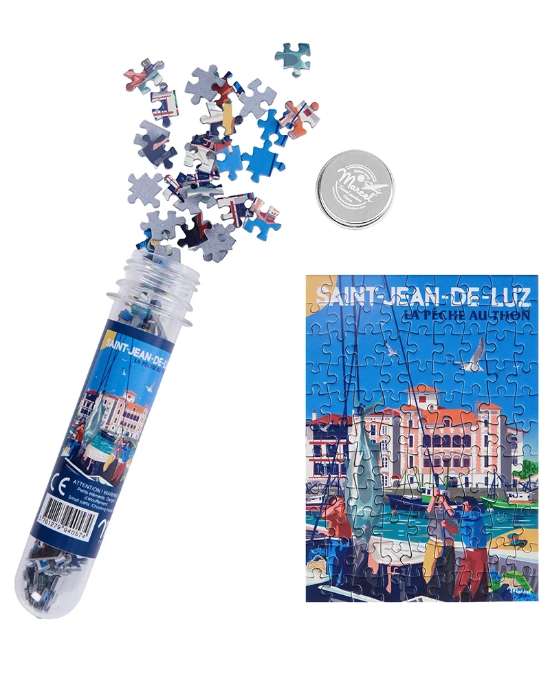 Mini-Puzzle SAINT-JEAN-DE-LUZ "La Pêche au Thon"