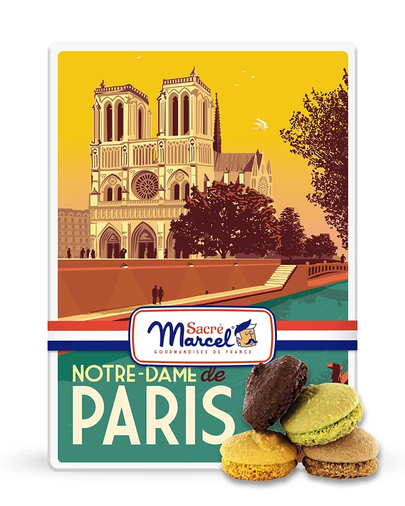 Boîte métal "Notre Dame de Paris" | Sacré Marcel