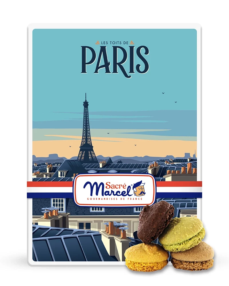 Boîte métal "Les toits de Paris" | Sacré Marcel