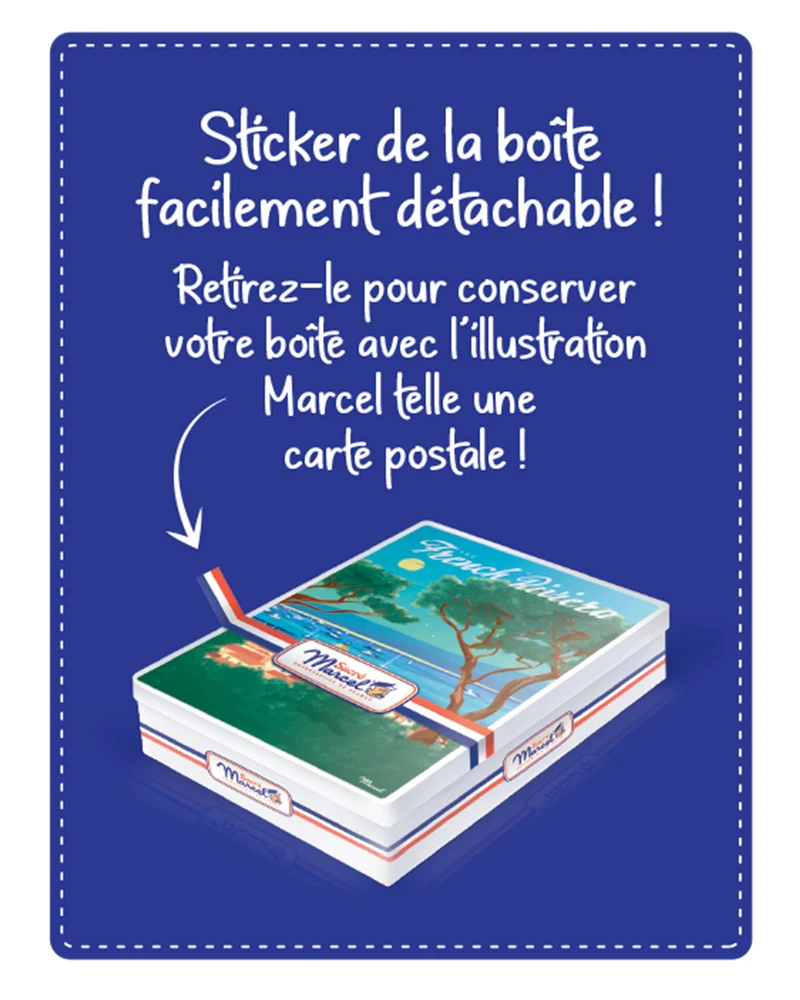 Boîte métal "French Riviera" | Sacré Marcel