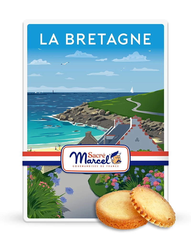 Boite Métal "Côte Bretonne" | Sacré Marcel