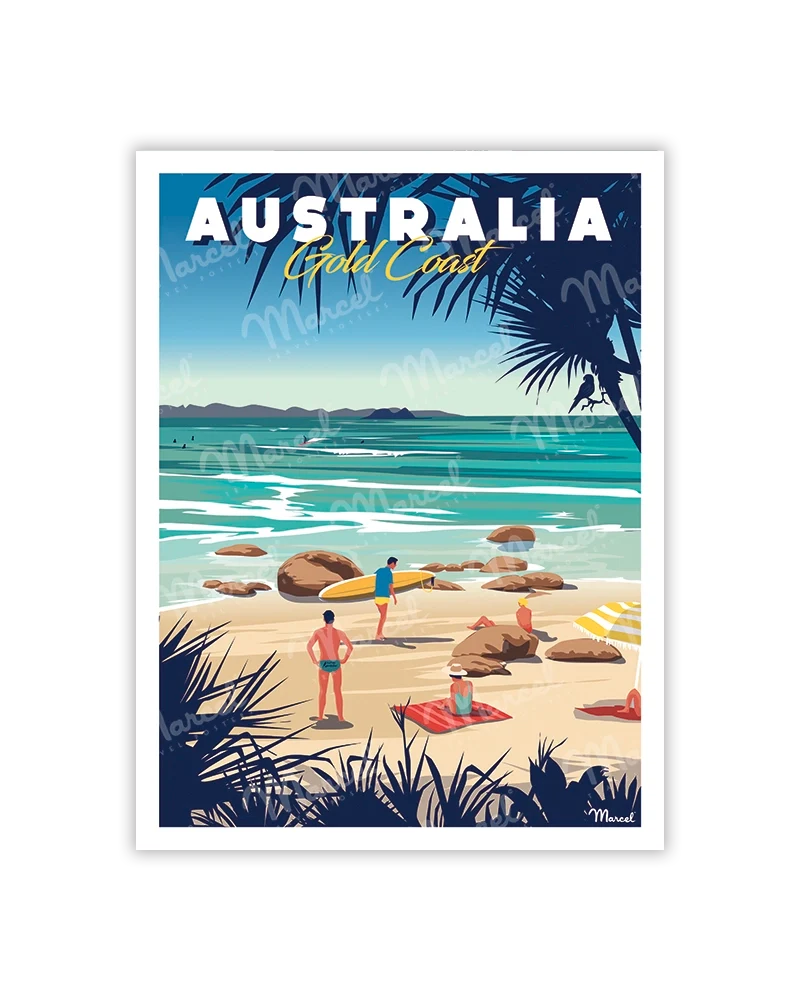 Carte Postale AUSTRALIE "Gold Coast"