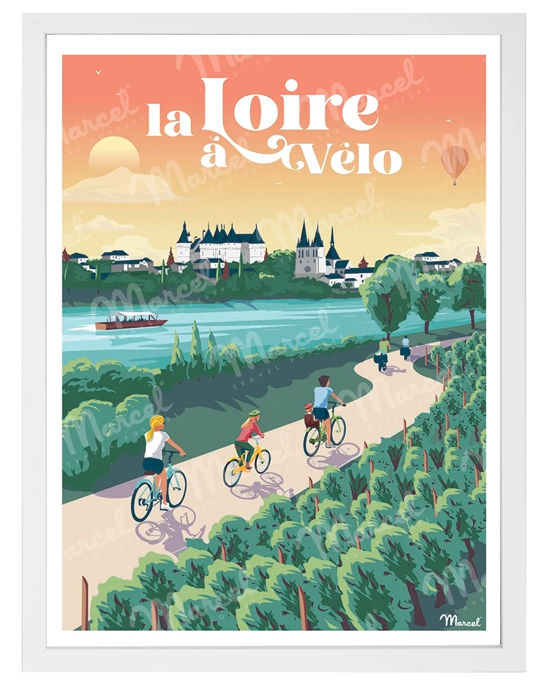 Affiche LOIRE À VÉLO