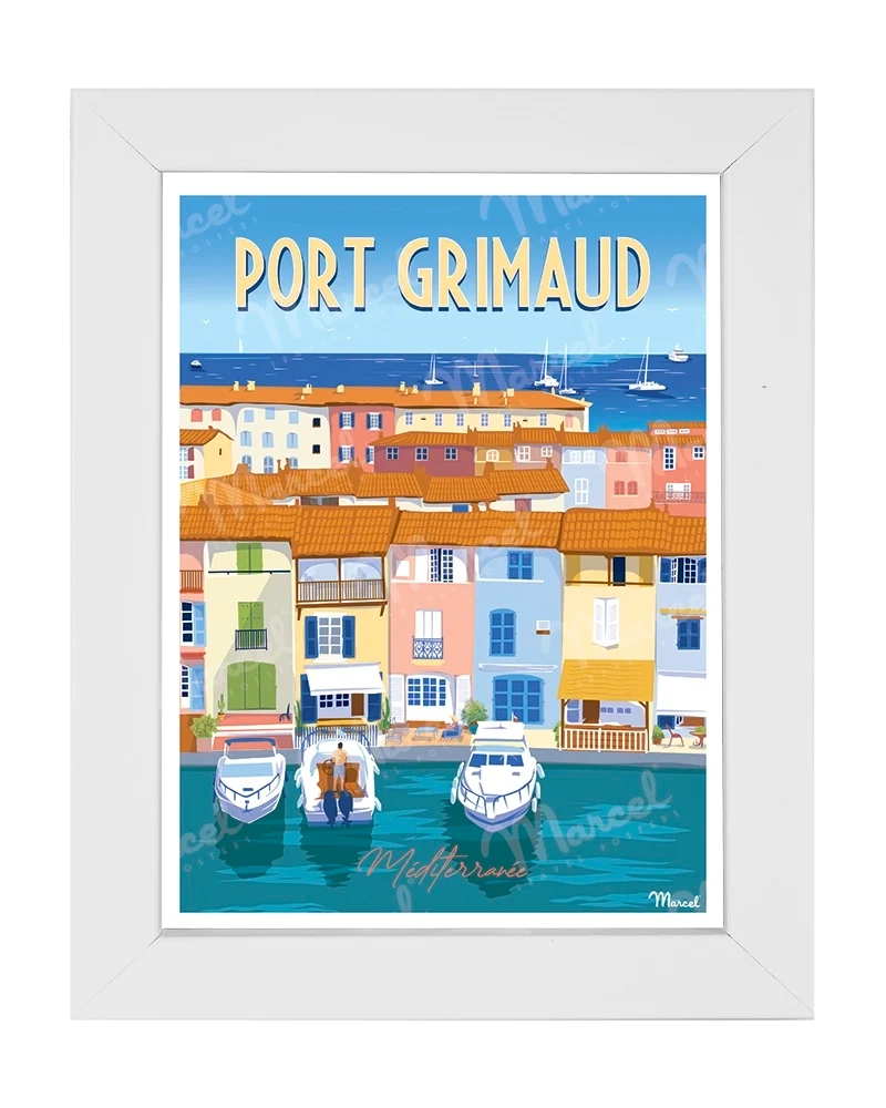 Carte Postale PORT-GRIMAUD