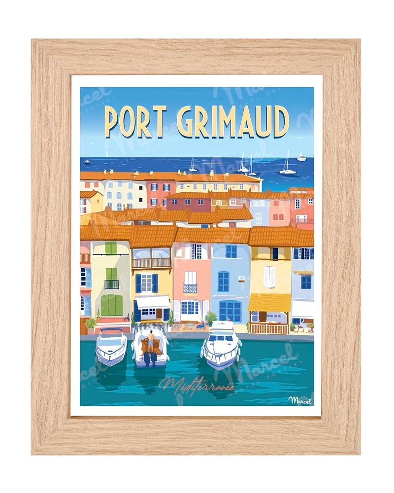 Carte Postale PORT-GRIMAUD