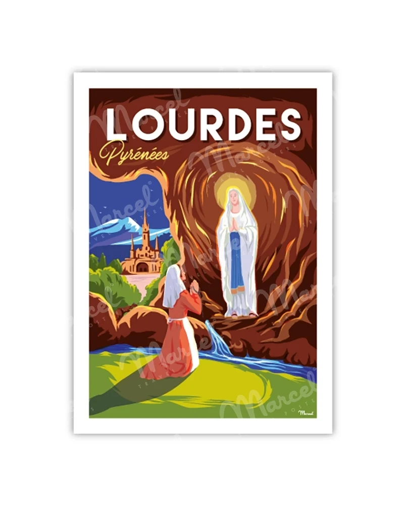 Carte Postale LOURDES