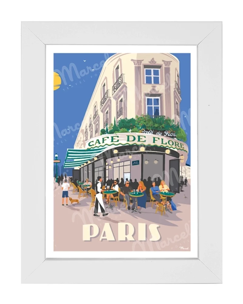 Carte Postale PARIS "Boulevard Saint-Germain"