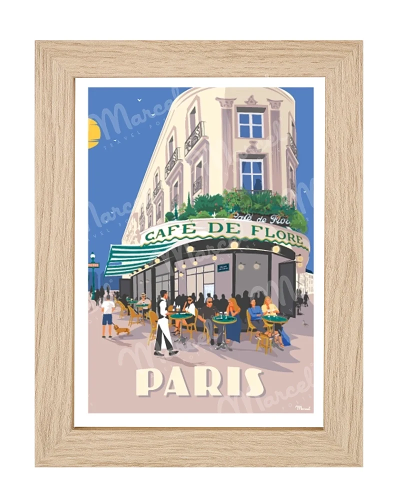 Carte Postale PARIS "Boulevard Saint-Germain"