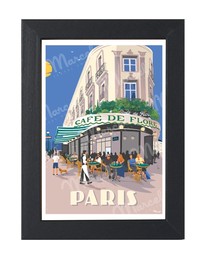 Carte Postale PARIS "Boulevard Saint-Germain"