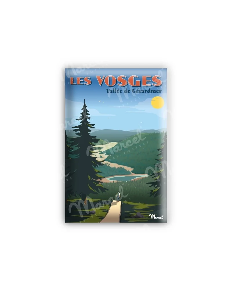 Magnet LES VOSGES "Vallée de Gérardmer"