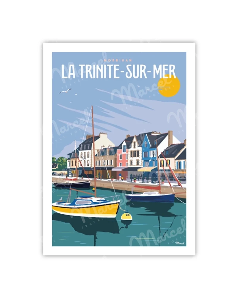 Carte Postale LA TRINITÉ-SUR-MER